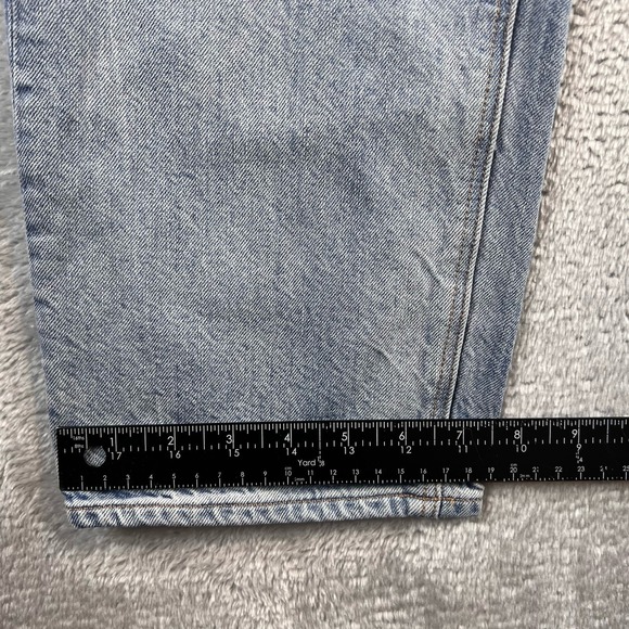 American Eagle Baggy Jeans Womens Size 6 - 27x30 Blue Boho - Picture 7 of 9